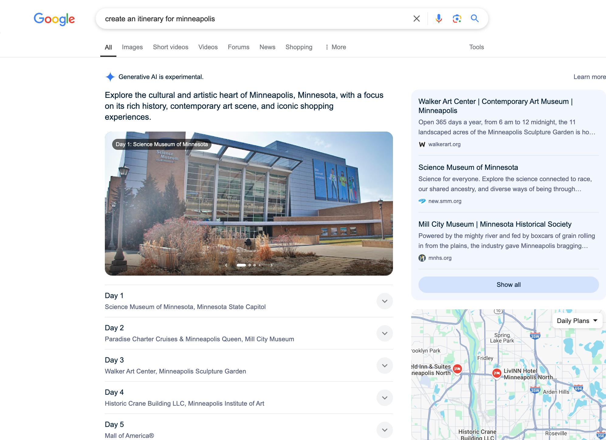 Sample search to MSP